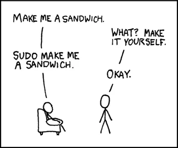 sudo sandwich